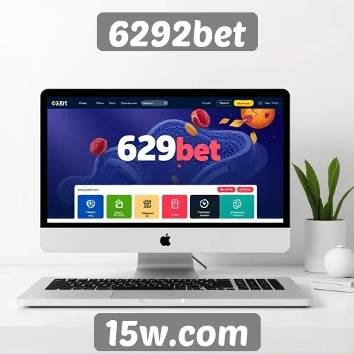 Interface e usabilidade do site 6292bet